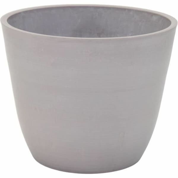Urtepotte Mega Collections Ecostone Egg Brun Taupe 53 x 40 cm