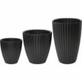 Miniatyrbillede 4 af 4: Urtepotte Garden ID Fancy Sort Polyetylen 40 x 58 cm