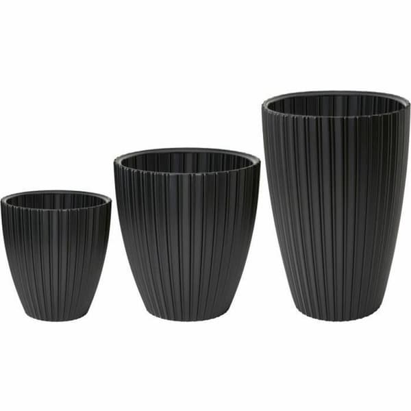 Kukkaruukku Garden ID Fancy Musta Polyetyleeni 40 x 58 cm