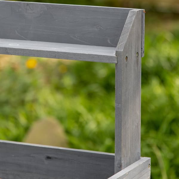 Rootz Træplantebord - Havebord - Plantningsbænk - Rigelig opbevaring - 115L x 45W x 121H cm