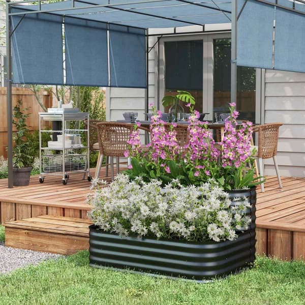 Rootz Square Garden Planter - Plant Box - Ulkona