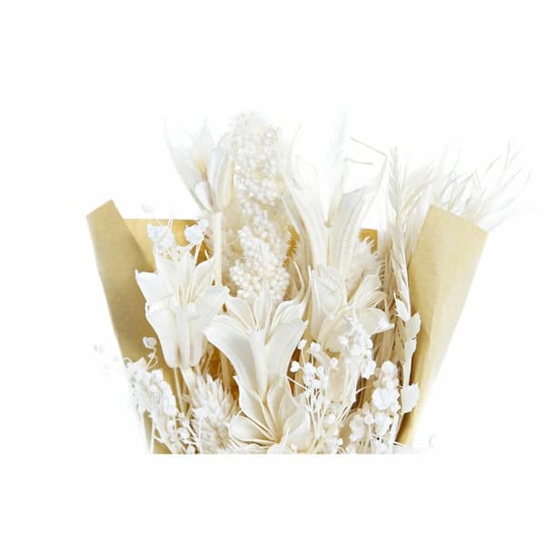 Kimppu DKD Home Decor Beige Keltainen Kuivakukka (10 x 5 x 18 cm) (2 osaa)