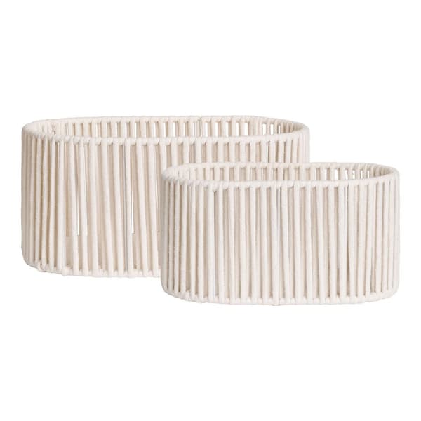 Arese kurve sæt af 2 offwhite.