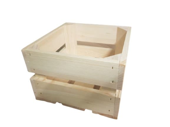 Trälåda 20x20x15 blomkruka