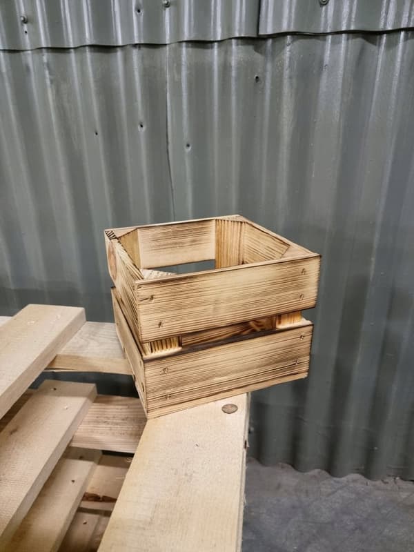 Trækasse 20x20x15 urtepotte opak