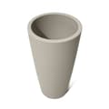 Pikkukuva 4 / 5: Step2 Tremont Flowerpot Large Concrete Grey | Pyöreä muovinen istutin | Pyöreä istutin puutarhaan / parvekkeelle / patiolle