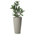 Pikkukuva 5 / 5: Step2 Tremont Flowerpot Large Concrete Grey | Pyöreä muovinen istutin | Pyöreä istutin puutarhaan / parvekkeelle / patiolle