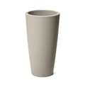 Pikkukuva 2 / 5: Step2 Tremont Flowerpot Large Concrete Grey | Pyöreä muovinen istutin | Pyöreä istutin puutarhaan / parvekkeelle / patiolle