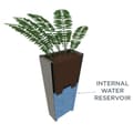 Pikkukuva 5 / 7: Step2 Tremont Kukkaruukku iso Onyx musta | Muovinen istutin puutarhaan / parvekkeelle / terassille