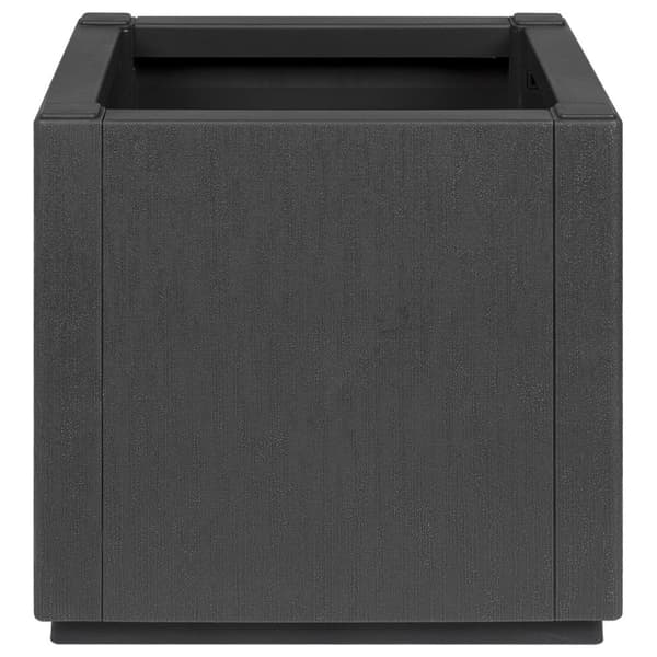 vidaXL Haveplantekasse Grafit PP (polypropylen) 36 x 36 x 35 cm