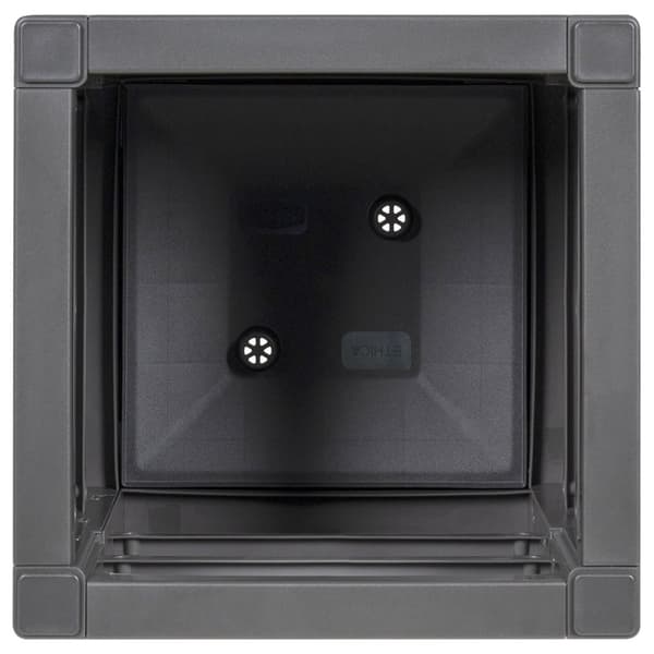 vidaXL Haveplantekasse Grafit PP (polypropylen) 36 x 36 x 35 cm