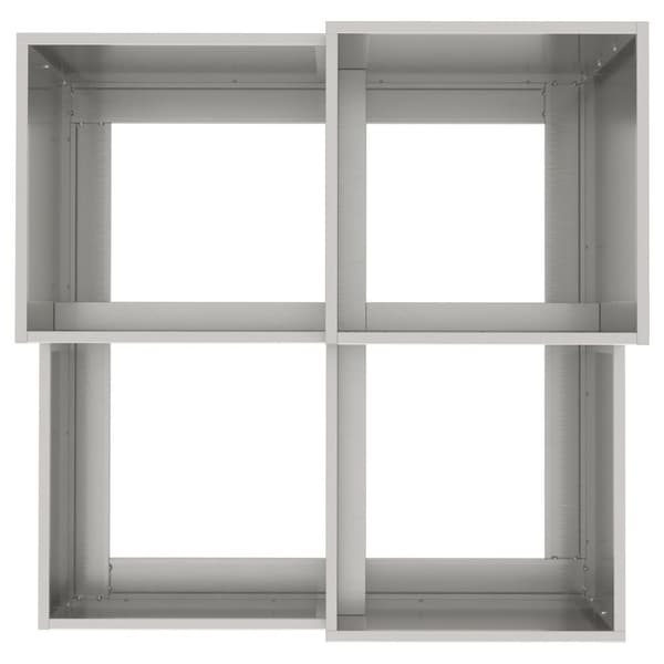 vidaXL Puutarhakasvatuslaatikko 100x100x60 cm Ruostumaton Teräs