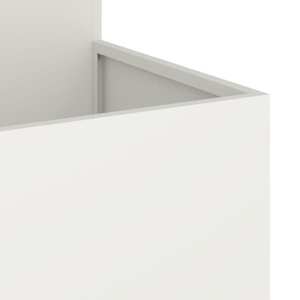 vidaXL Have Plante Hvid Plastik 100 x 100 x 60 cm Plantekasser