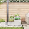 Miniatyrbillede 5 af 11: vidaXL Haveplanter Sølv Rustfrit stål 80 x 80 x 48 cm Plantere