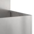 Miniatyrbillede 10 af 11: vidaXL Haveplanter Sølv Rustfrit stål 80 x 80 x 48 cm Plantere