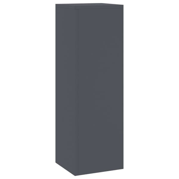 vidaXL Utendørs Plante Stativ 2 stk Antrasitt 24x24x75 cm Stål