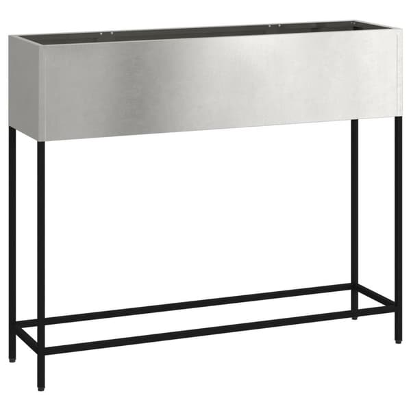 vidaXL Hevet Hagebed 100x26x82 cm Rustfritt Stål