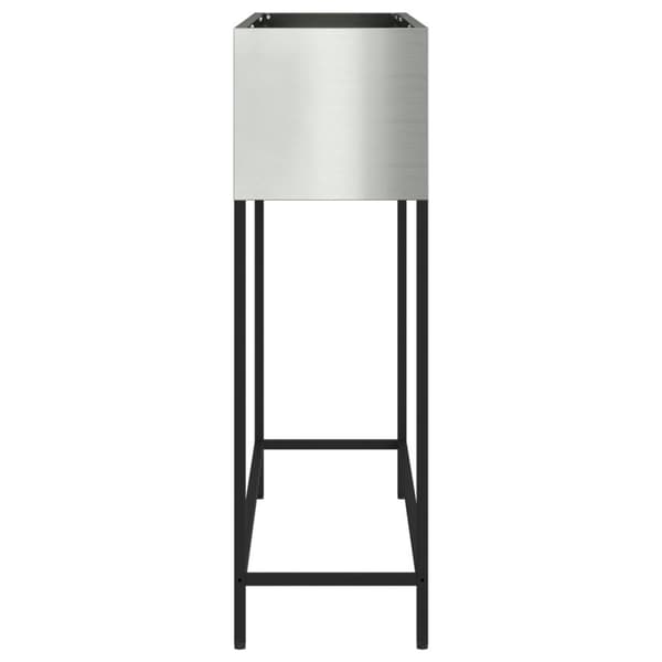 vidaXL Galvaniserad Galvaniserat stål 100 x 26 x 82 cm
