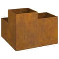 Miniatyrbilde 8 av 11: vidaXL Hagekasse 80x80x60 cm Værbestandig Stål