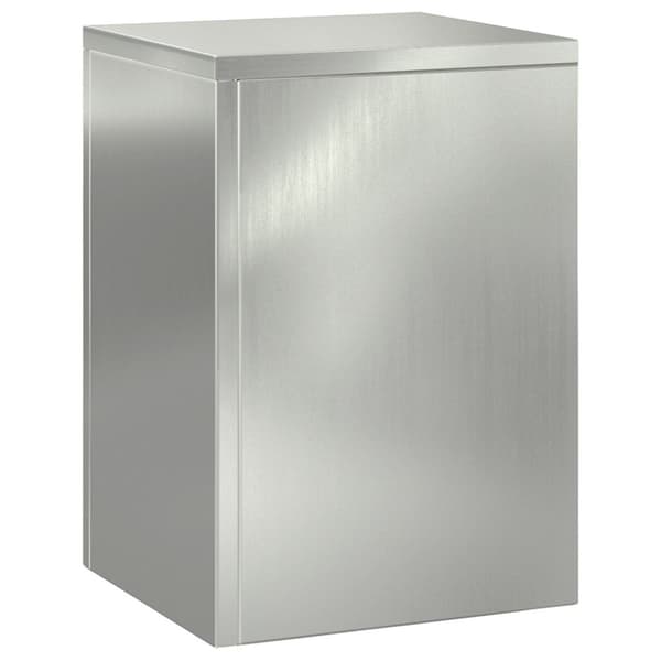 vidaXL utendørs plante stativer søyle 2 stk 24x24x35 cm galvanisert stål