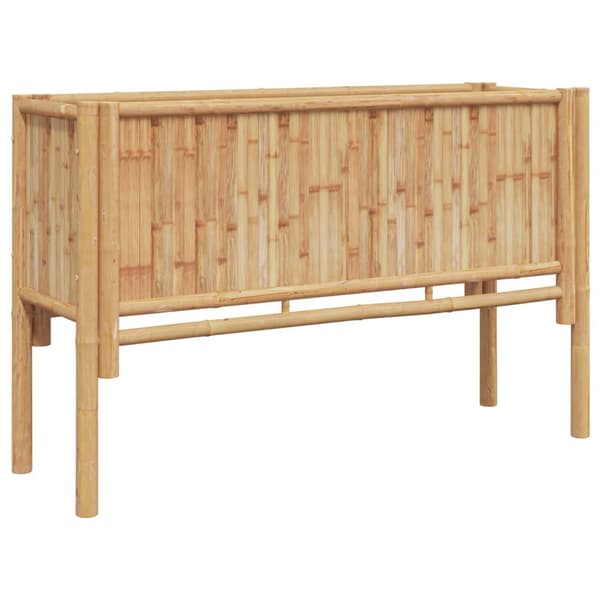 vidaXL Naturlig bambus Bambus Stor Planter Bambus Plantestativ