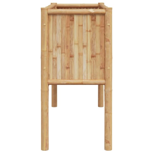 vidaXL Naturlig bambus Bambus Stor Planter Bambus Plantestativ