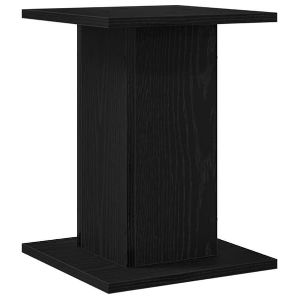 vidaXL Plante Stativ Sort Eg Træ 30 x 30 x 40 cm