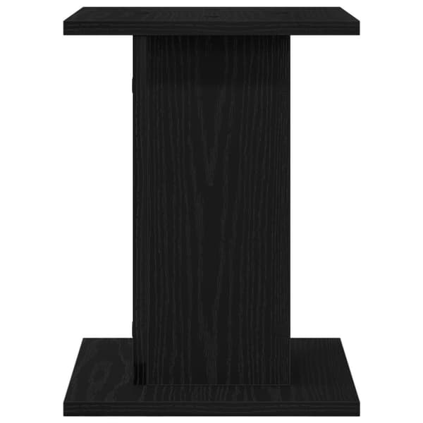vidaXL Planteholder 2 stk Svart Eik 30x30x40 cm Ingeniørtre