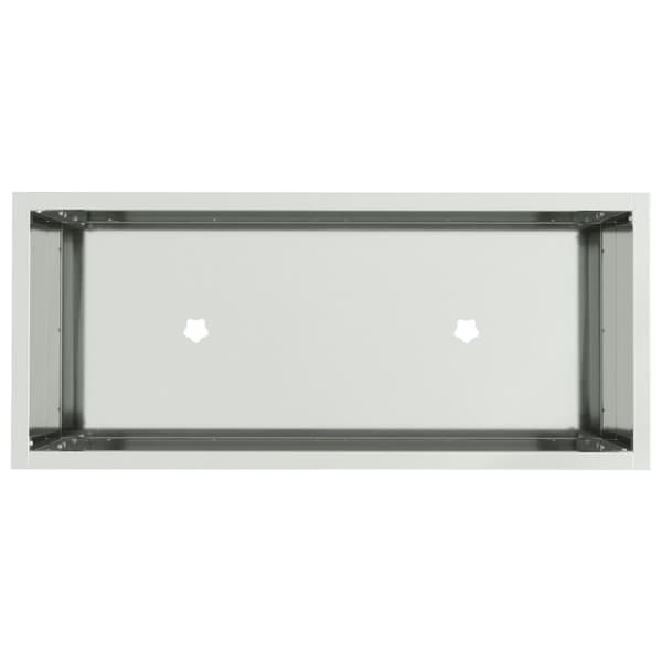 vidaXL Høy Bedplanter 60x26x45 cm Galvanisert Stål