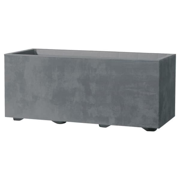 Muret Planter - DEROMA - Millennium R - Askgrå - Med vattenreserv - 59 cm