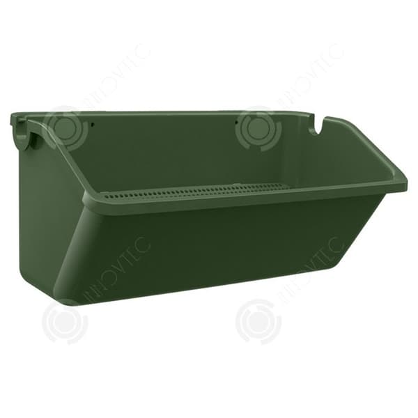 INN blomkruka 32cm x 17cm x 14cm Premium Material Krukor Plast Hängande blomkrukor Lämplig för balkong