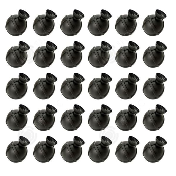 INN Rooting Box 30 växtförökningsboxar Lämpliga för alla grenar i intervallet 0,8 cm till 2 cm svart