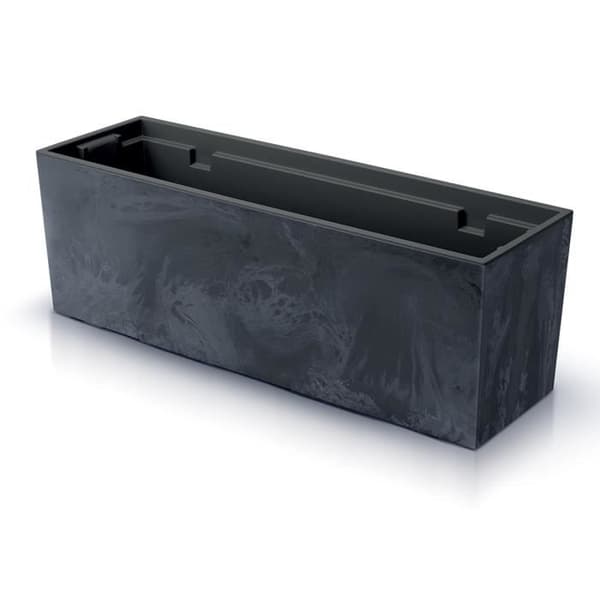 Jardiniere Prosperplast Blomkruka URBI CASE BETONGEFFEKT - antracit - Längd: 580 mm