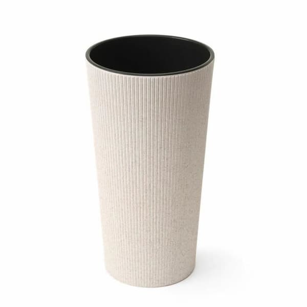 Plastkruka Lilia Jumper Eco 570mm, Vit