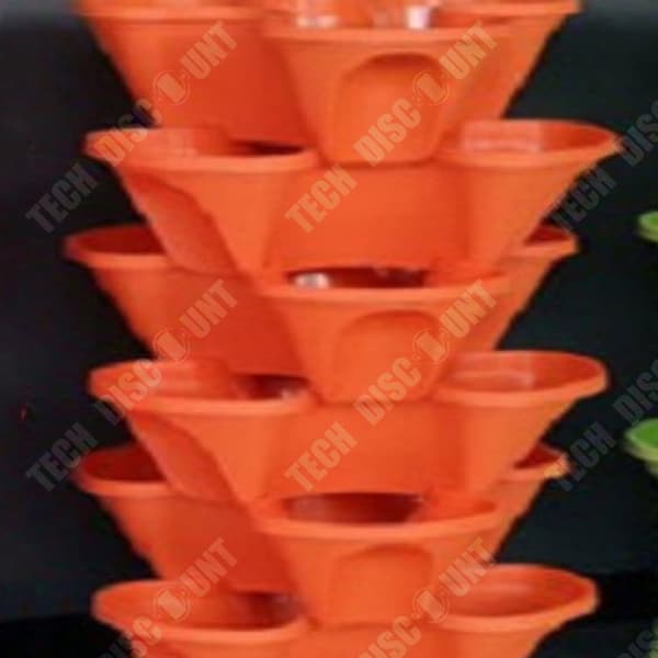 Blomkrukor plastkrukor planteringslådor jordgubbskrukor planteringskrukor balkongkrukor kreativa blomkrukor