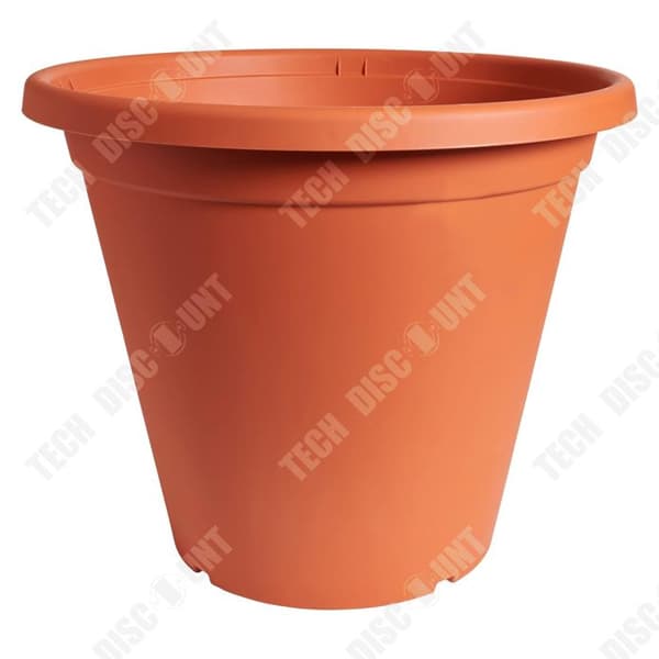 TD Planteringskruka 50cm Rund Plast Rund Planteringskruka inomhus och utomhus Planteringskruka Rund Planteringskruka