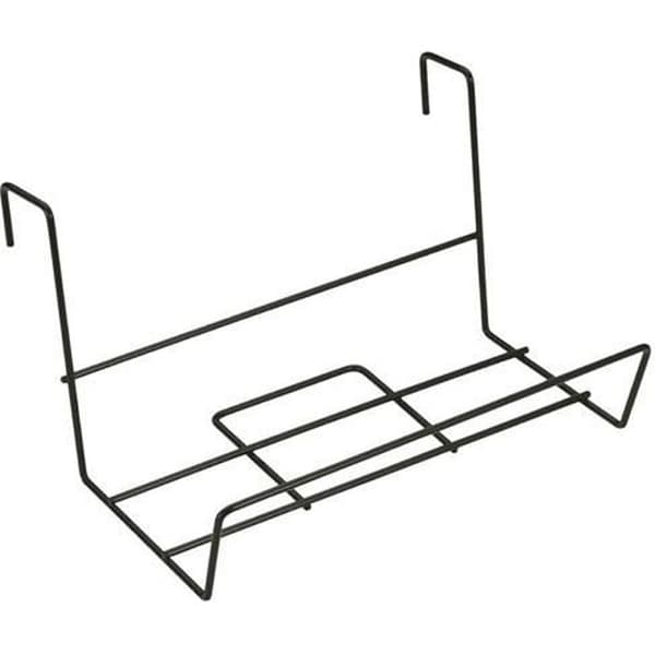 Planteringsstöd - Plast - Svart - 41x18 cm - Rektangulär - För balkong