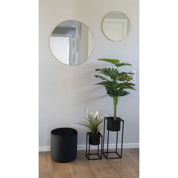 Planter, Marla Blomkrukor Set om 2, 19,5x50,5 cm, Svart