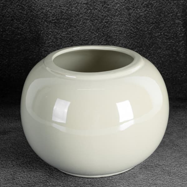 Dekorativ urtepotte SIMONA3 22x22x16 Eurofirany perle