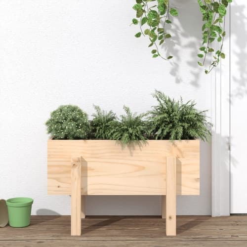 Odlingslåda 62x30x38 cm massiv furu