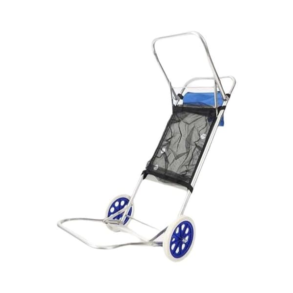 Multifunktionel vogn Ociotrends 52 x 37 x 105 cm Hvid (Hvid) Strand