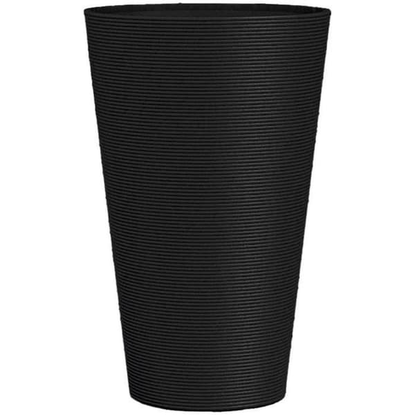 Hög blomkruka - TRÄDGÅRD ID - Green Care Sense Tall Black-Anthr. - 55 cm - Garanterat i 10 år - 100 % återvunnet - UV- och gelbeständighet