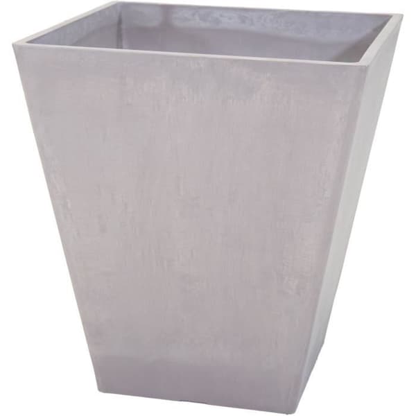 Blomkruka - MEGA KOLLEKTIONER - Ecostone Fyrkantig - 41 x 45 cm - Taupe