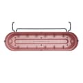 Miniatyrbild 2 av 6: VIBIA Rektangelkruka - Plast - Reservoar - Ø70 - Dusty Rose