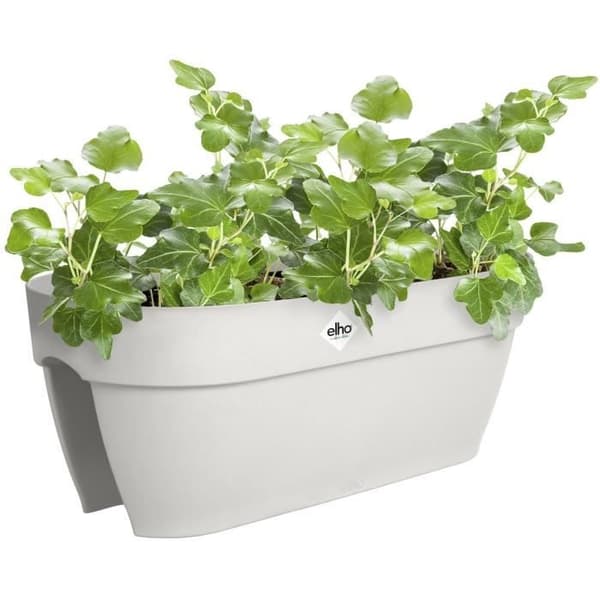 Blomkruka - ELHO - Vibia Campana Flower Bridge 60 - Vit - L 26 x B 59 x H 22 cm - Balkong/Ute - 100% återvunnen