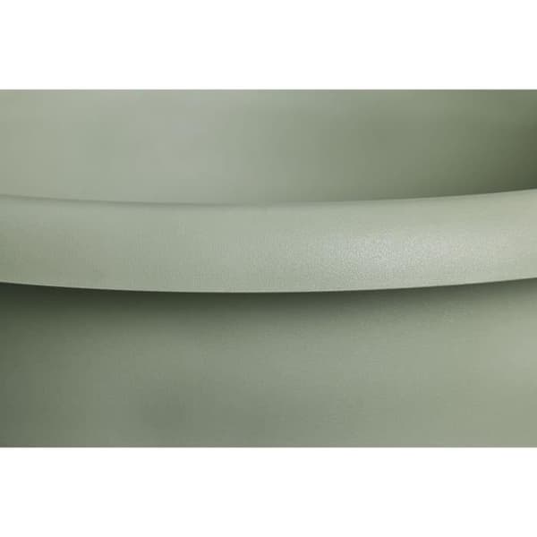 Blomkruka - ELHO - Amiga Rond 25 - Grön - L 25 x B 24.5 x H 18 cm - Utomhus - 100% återvunnen