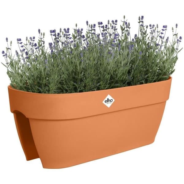 Blomkruka - ELHO - Vibia Campana Flower Bridge 60 - Brun - L 26 x B 59 x H 22 cm - Balkong/Utomhus - 100% återvunnen