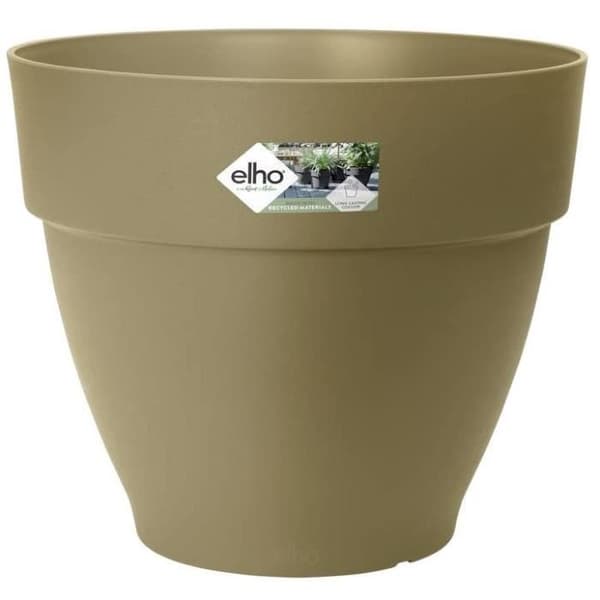 VIBIA Rund Blomkruka - Plasttank - Ø47 - Grön
