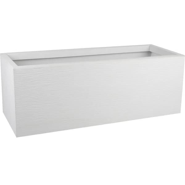 EDA PLASTIQUE Graphit Up-kruka - 57 L - Mått 79,5 x 29,5 x 29,5 cm - Kalkad vit