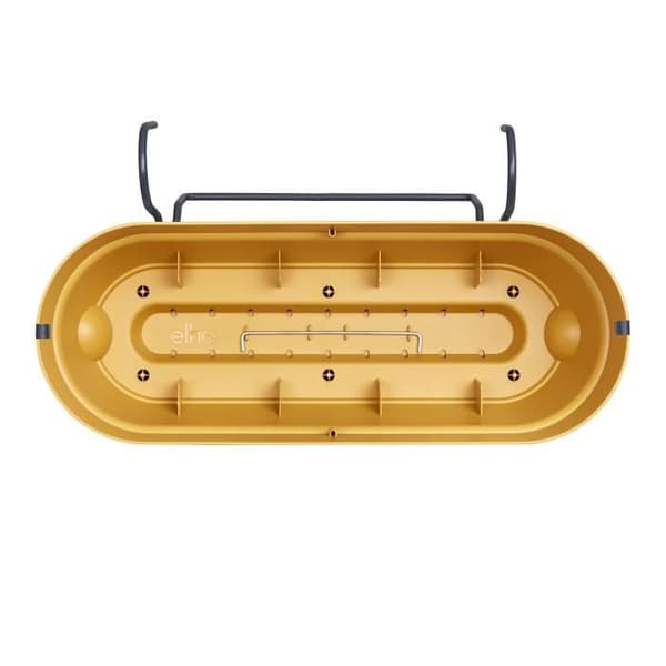 VIBIA Rektangelkruka - Plast - Tank - Ø50 - Honungsgul